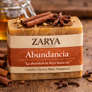 🌿 Jabón Artesanal ZARYA – Abundancia